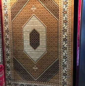 سجاد عجمي 2*3 مليون ونصف غرزه برسمة  اشكال هندسية 