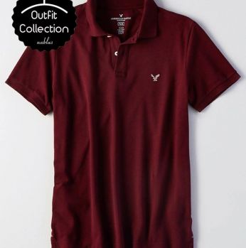 بلوزة بقبة أمريكان ايغل  - S -  خمري