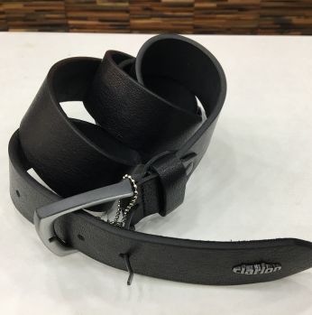 حزام رجالي  جلد - اسود - 130 سم