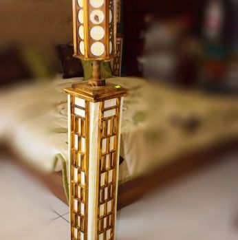 تيبل لامب خشب 