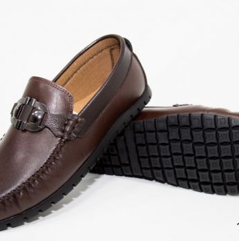 حذاء 17091303 - 41 Eu - بني داكن