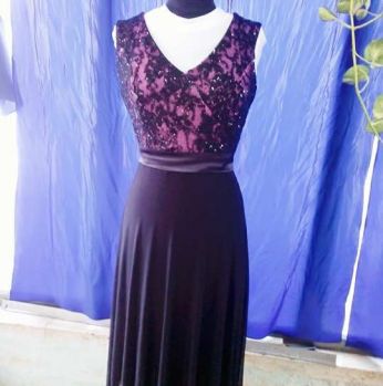 فستان صبايا   زهري-اسود - 38 Eu - اسود