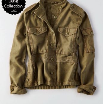 جاكيت ستاتي امريكان ايغل  - L - اخضر جيشي 