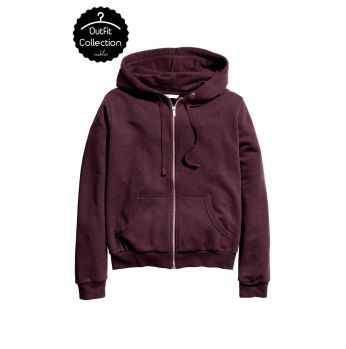 جاكيت عملي h&m   - S - خمري