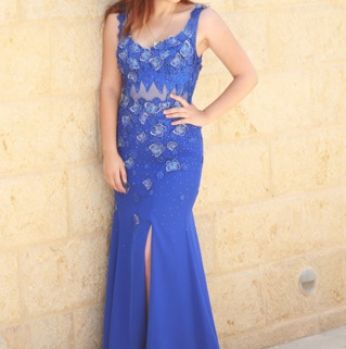 فستان سهرة - 42 Eu - ازرق