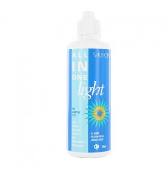 محلول معقم للعدسات اللاصقة - ِAll in One light 100 ml