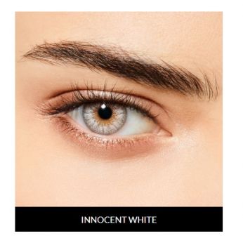 زوج عدسات لاصقة تجميلية من ديسيو الايطالية - innocent white
