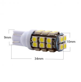 مصابيح سيارة نوع    T10 28 Smd  قطعتين 