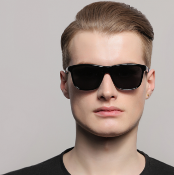 نظارة Brand Classic Polarized sunglasses Men - اسود