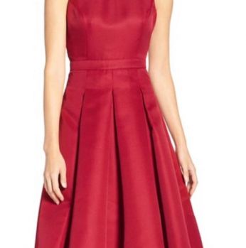 فستان احمر قصير  - xl - احمر