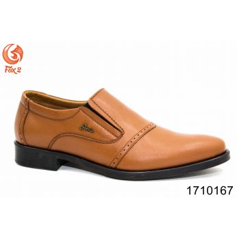 كندرة رجالي رسمي 1710167 - 40 Eu -عسلي