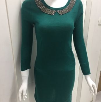 فستان  - S - اخضر