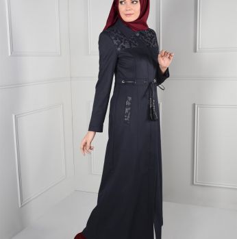 جلباب Alvina  1144 - 42 - اسود