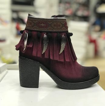 جزمة موديل 2018 شمواه  - 40 Eu - خمري