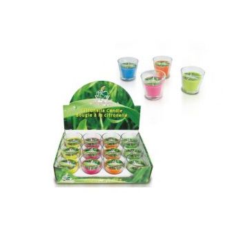 شمع طارد للباعوض Citronella Candle in Glass Jar