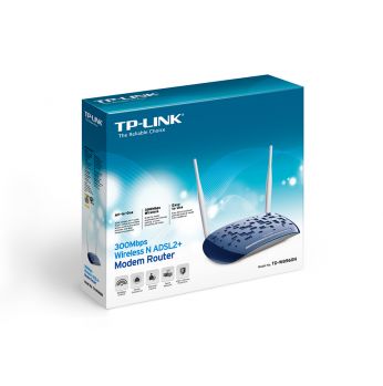 راوتر تي بي لينك (TP-LINK TD-W8960N Wireless N300 ADSL2+ Modem Router