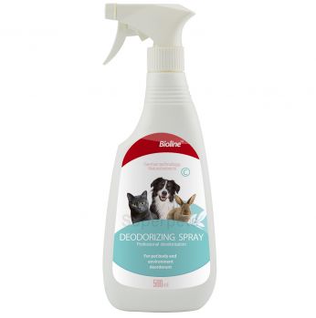 مزيل للروائح  الكريهة  للقطط BIOLINE Deodorizing Spray 500ml