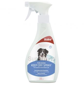 سبري لابعاد الكلاب عن الاماكن BIOLINE Keep off spray for dog 300ml
