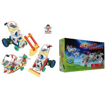 روبوت ليغو تركيب مع  تشغيل بالبطارية أو الطاقة الشمسية