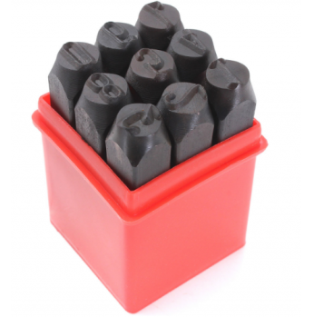 ريش نقش على الحديد والخشب و الجلد للارقام من 0-9