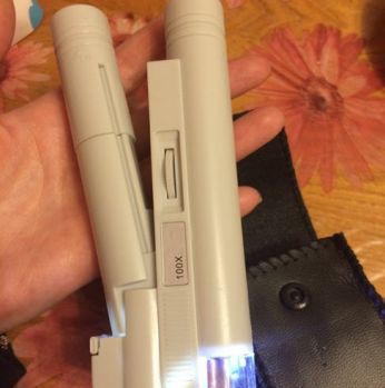 مجهر الكتروني محمول 100x