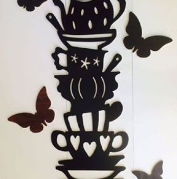 تعليقة مطبخ خشبية