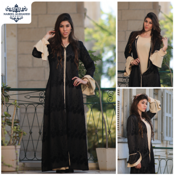 عباءة اماراتيه  - بيج - 44 Eu