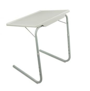 طاولة White Adjustable Portable Table
