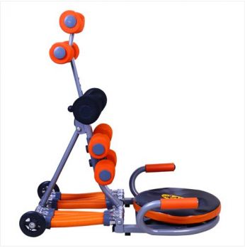 ماكنة رياضة معدة برتقالي