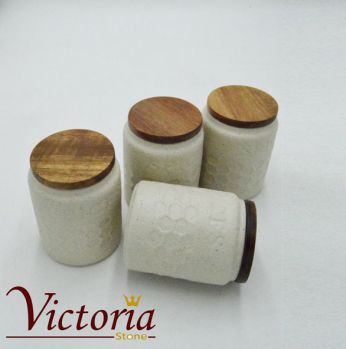 طقم 4 علب بهارات ،9179109 فيكتوريا