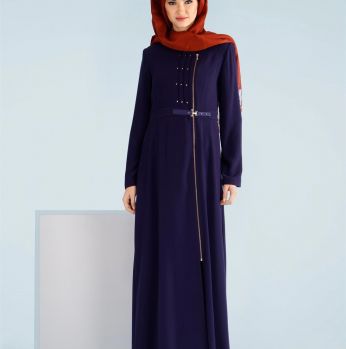 ترانشكوت ألفينا 17-1036 صيفي لون نيلي - نمرة 38