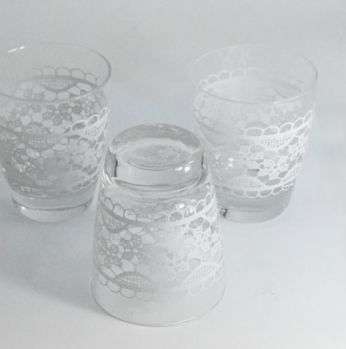 3كاسات زجاج ، ، cerve