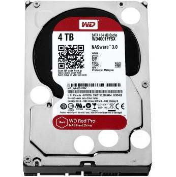Western Digital 4TB Red Pro NAS Internal Hard Drive - WD4001FFSX