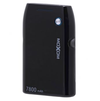 Moxom 7800 mAh Power Bank for Smart Phones - PC257, Black