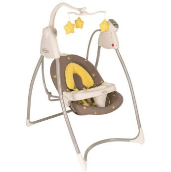 كرسي  للاطفال Graco 1913605 Lovin' Hug Neon Sand Baby Swing