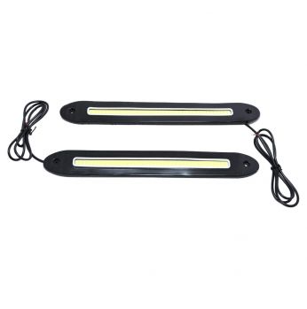 Flexible COB Daytime Running Light for Car, White