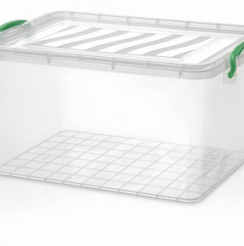 تبرويل مستطيل شفاف 30 لتر m470