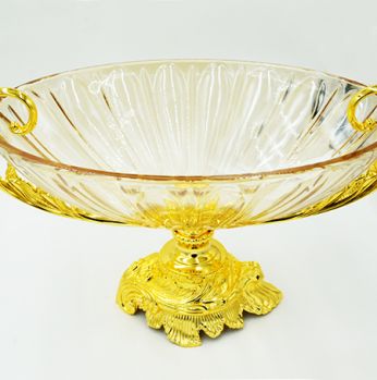 جاط كرستال بيضاوي ذهب 9169224