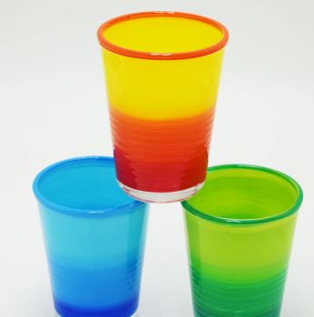 طقم 3 كاسات زجاج ،،cerve