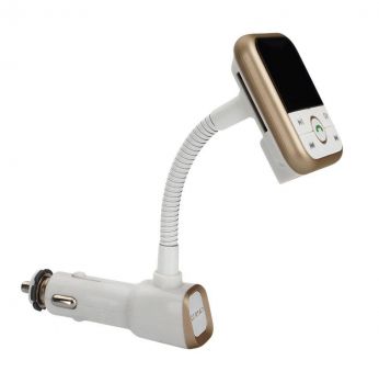 جهاز بلوتوث و Fm و شاحن للسيارة 