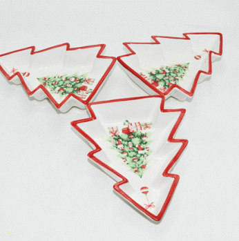 3 صحون مكسرات شجرة 4107