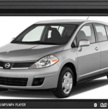 فيديو سيارة-Universal 2 Din DVD Player and GPS System with a Reverse Camera