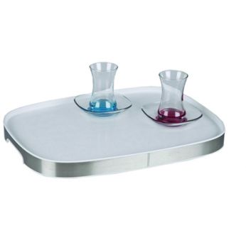 صنية بلاستيك e08 اطار ستانلس