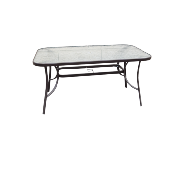 carnaval طاولة مستطيل(90*150سم) بني