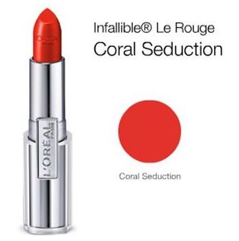 أحمر الشفاه لون احمر من لوريال باريس