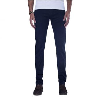 Dockland S15Ptsp14 Regular Fit Casual Pants For Men - Navy Blue, 52 Eu