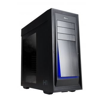 Zalman Full Tower Computer Case with Automatic Heat Ventilation H1 Black