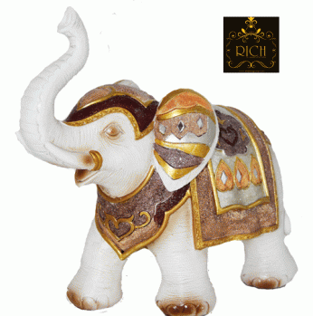 فيل ابيض 28 سم