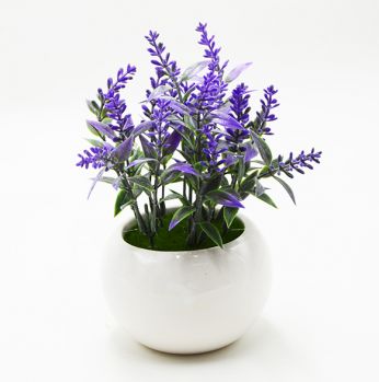 قوار ورد دائري ابيض 916631