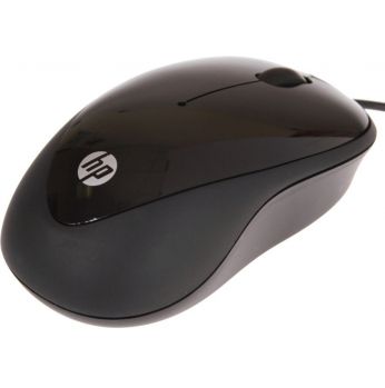  ماوس ليزر  HP x1000 Wired Mouse - Black